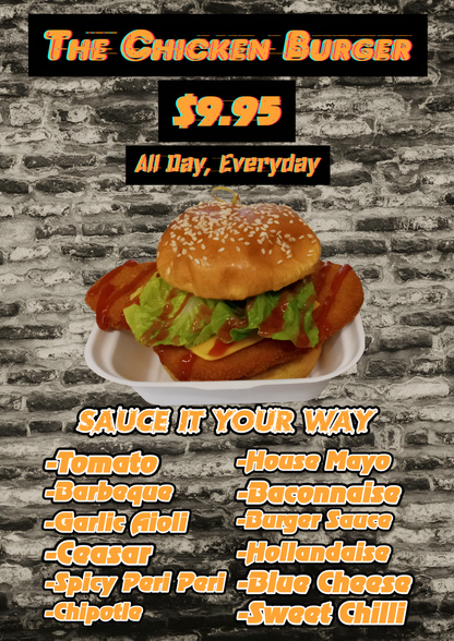 The Chicken Burger (Thank You Edition)