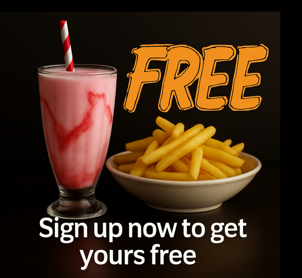 Shake & Fries Bundle — Free for New Sign-ups